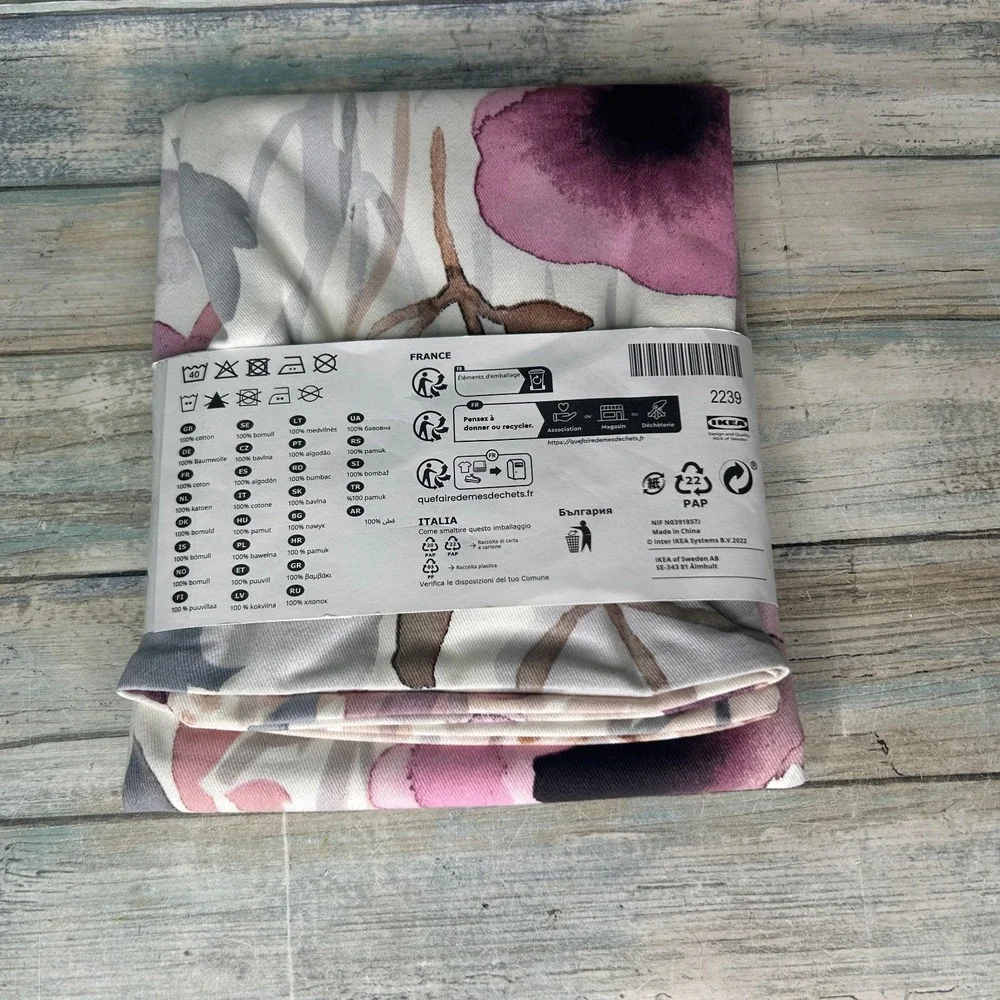 Ikea Polartag Pillow Cover Case Cotton 20